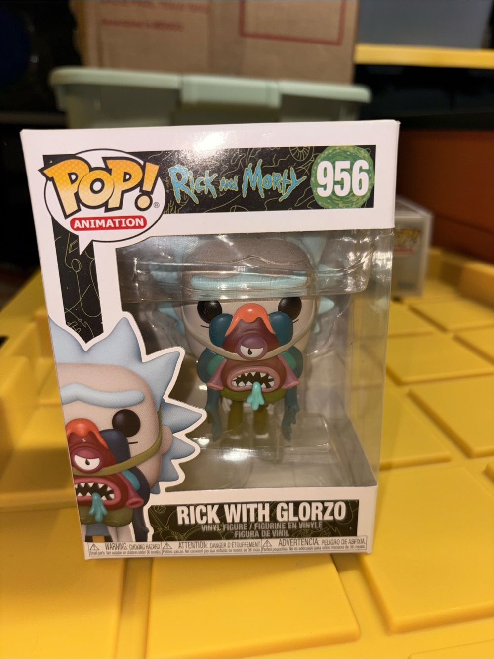 Rick with Glorzo Funko Pop